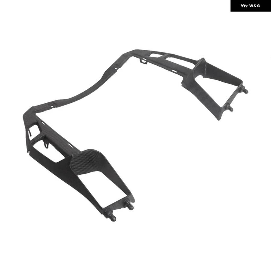 並行輸入品 ドゥカティ DESERT-X 2022 2023 100%カーボン フェアリング トライアングル ブラケット カスタムマット バイク_4