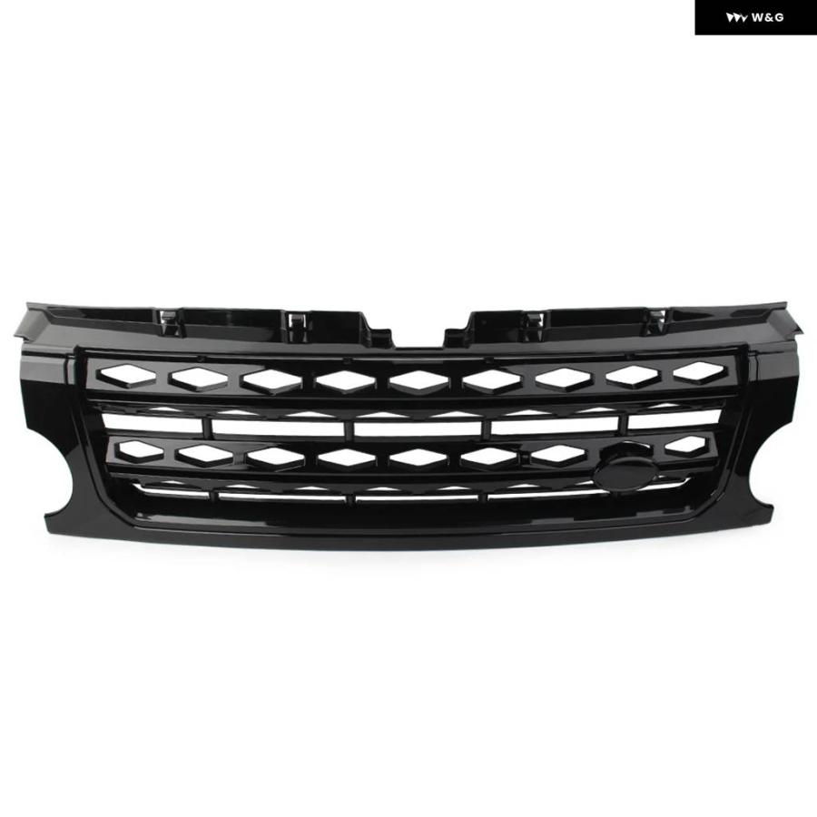 並行輸入品 ランドローバー ディスカバリー III LR3 2005-2009 L319用 ABS フロント グリル バンパー メッシュ グリル 1個_4