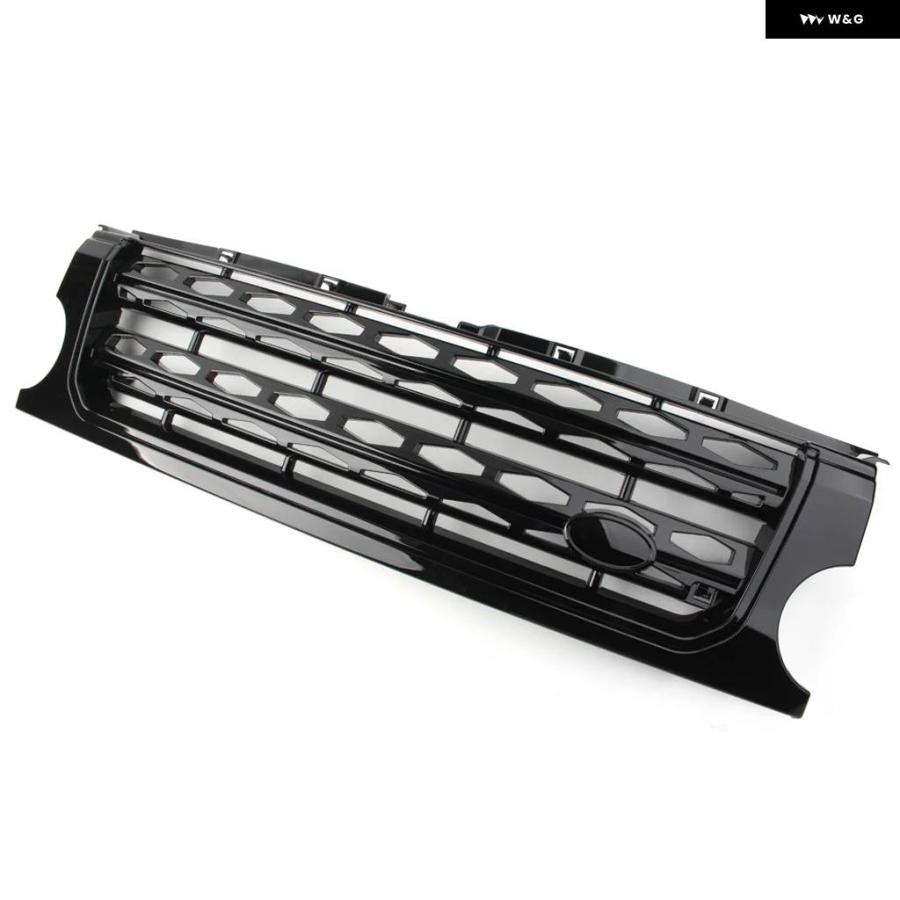 並行輸入品 ランドローバー ディスカバリー III LR3 2005-2009 L319用 ABS フロント グリル バンパー メッシュ グリル 1個_5