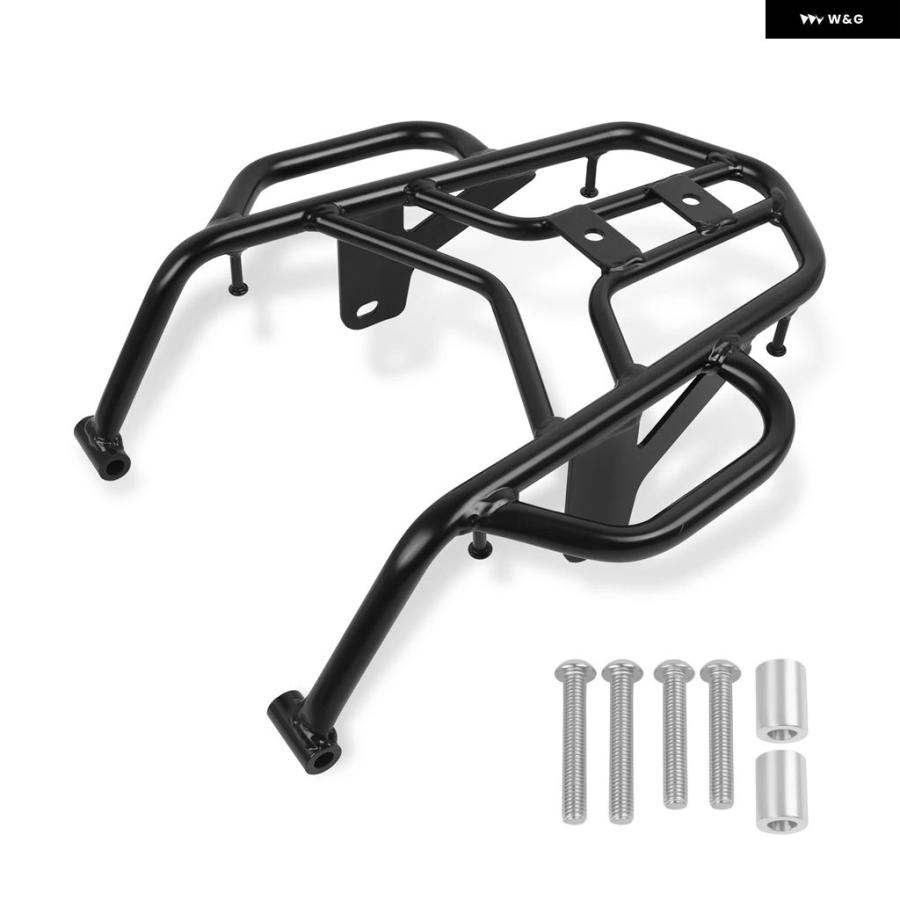 並行輸入品 カワサキ KLX230 KLX230R KLX230SM KLX 230 2021-2024 オートバイ リアラック ホルダー カーゴシェルフ マウント_3