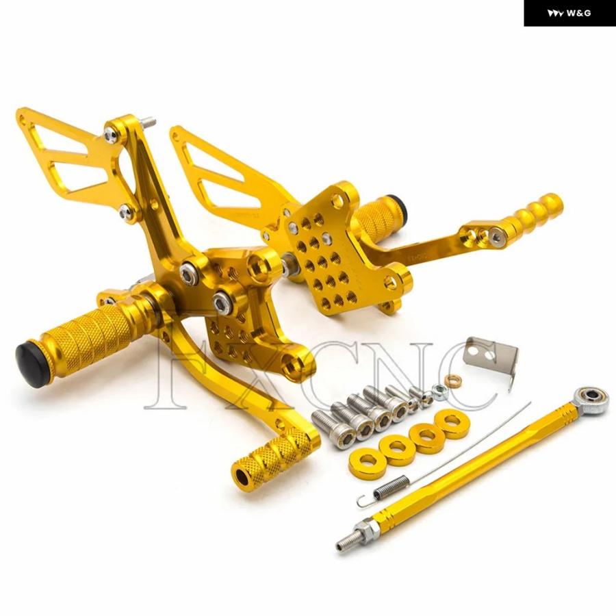 並行輸入品 750 1000 K1-K5 SV650S SV1000/S 1998-2014 オートバイ フットペグ レスト リアセット フットレスト_9