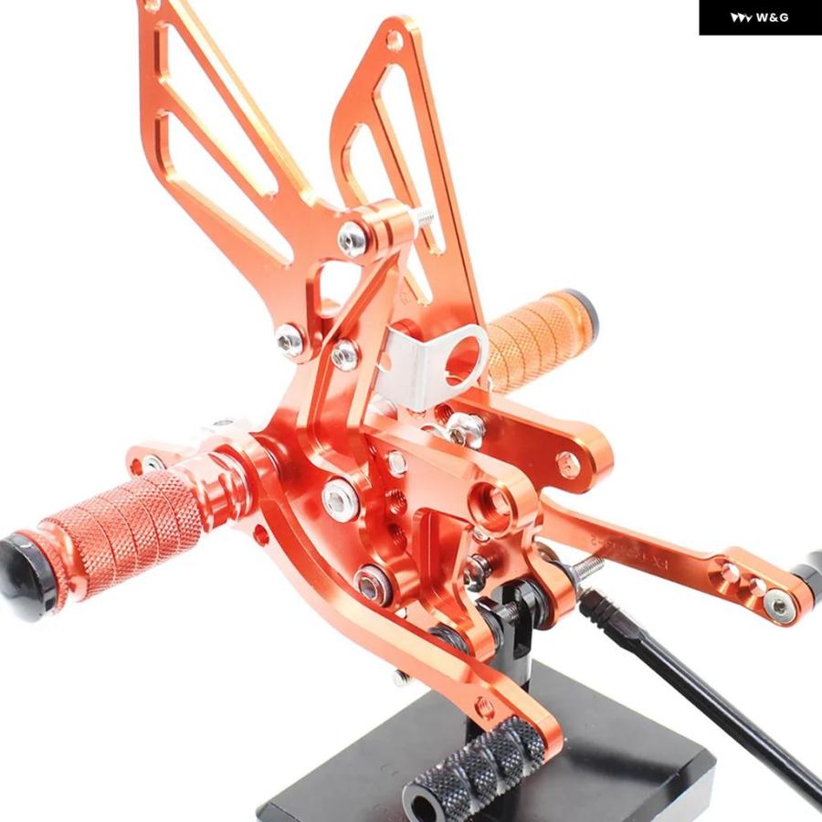 並行輸入品 750 1000 K1-K5 SV650S SV1000/S 1998-2014 オートバイ フットペグ レスト リアセット フットレスト_10