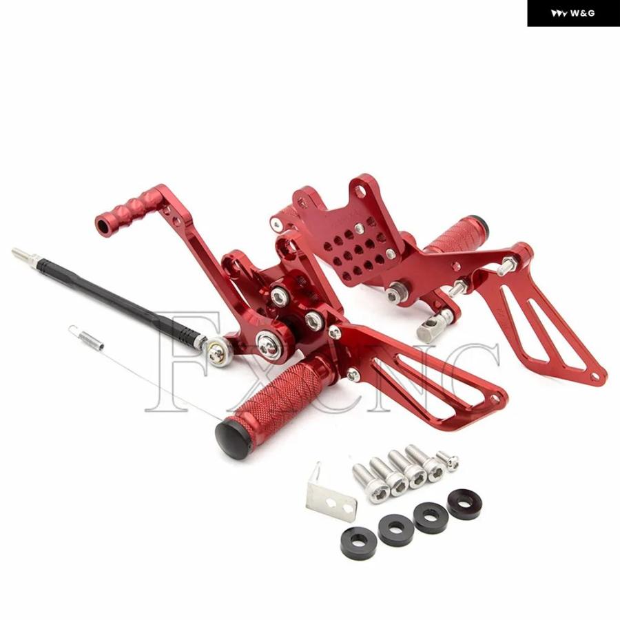 並行輸入品 750 1000 K1-K5 SV650S SV1000/S 1998-2014 オートバイ フットペグ レスト リアセット フットレスト_12