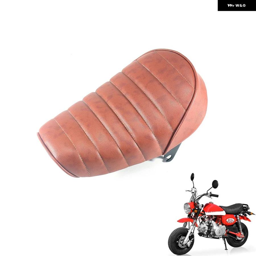 並行輸入品 オートバイ ブラウンシート レザー レトロ モンキー バイク ホンダ モンキー Z50 JINCHENG_2