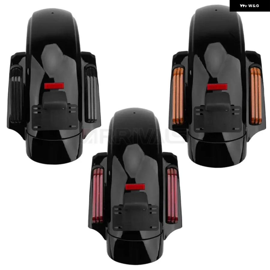 並行輸入品 バイク LED CVO スタイル リアフェンダー システム