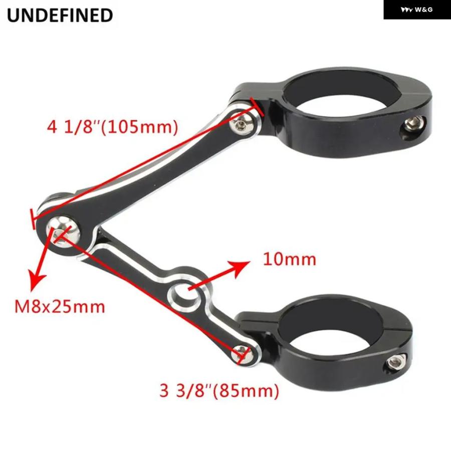ブランド登録なし - 並行輸入品 58MM 自動二輪車 前照灯 鉤括弧 クランプ 57MM 56MM 55MM 民族音楽 熱電子管 ハーレー ホンダ クリーヴァ