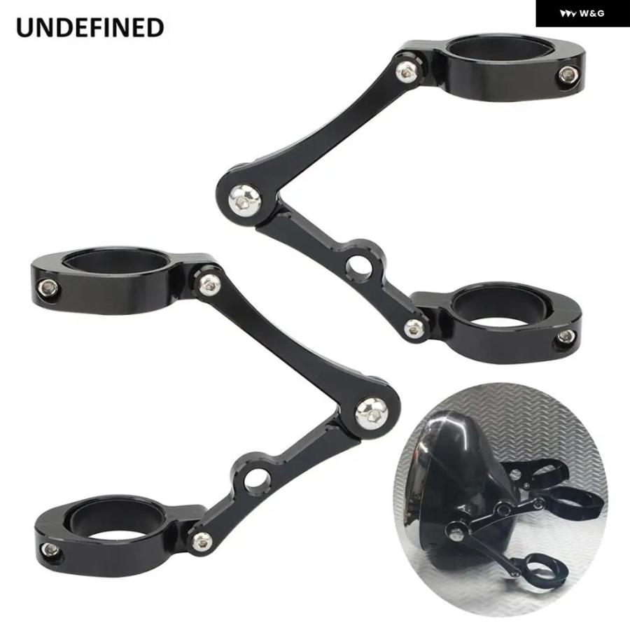 ブランド登録なし - 並行輸入品 58MM 自動二輪車 前照灯 鉤括弧 クランプ 57MM 56MM 55MM 民族音楽 熱電子管 ハーレー ホンダ クリーヴァ