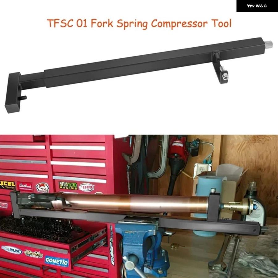 並行輸入品 TML バイク リペア部品 TFSC 01 フォーク スプリング コンプレッサーツール スポーツ バイク ロードレーサー用 - - 1_2