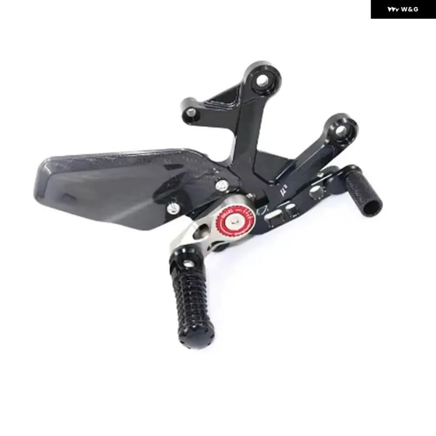 並行輸入品 ホンダ CBR1000RR CBR1000RR-R CBR1000RR 2020-2023 バイク カーボン レーシング リアセット フットペグ フットレス_5