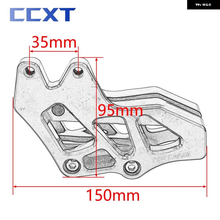 ブランド登録なし - 並行輸入品 チェーン店 御引き回しかばい立て プロテクター ホンダ CRF150F CRF230F CRF250F CRF250L CRF300L RALLY CRF250M 2003-2021