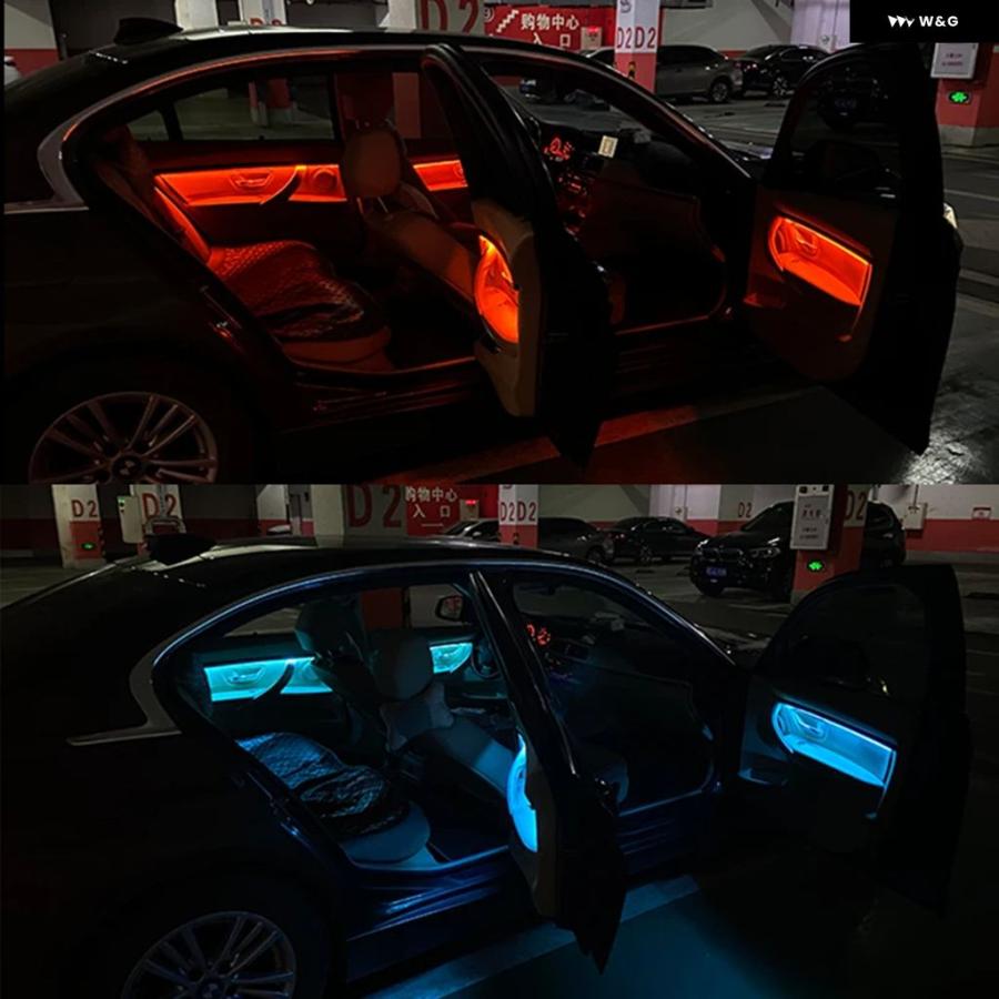 並行輸入品 BMW 3シリーズ F30 12-18 4ドア アンビエントライト LED
