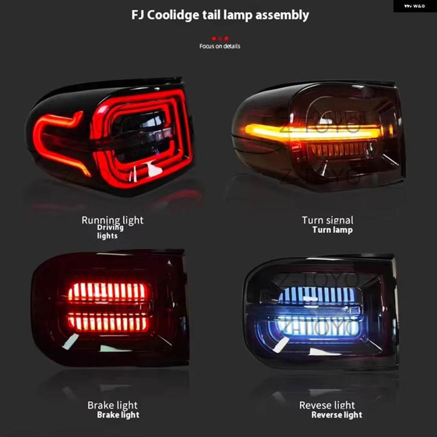 並行輸入品トヨタ FJ クルーザー テールライト 2007-2022 LED