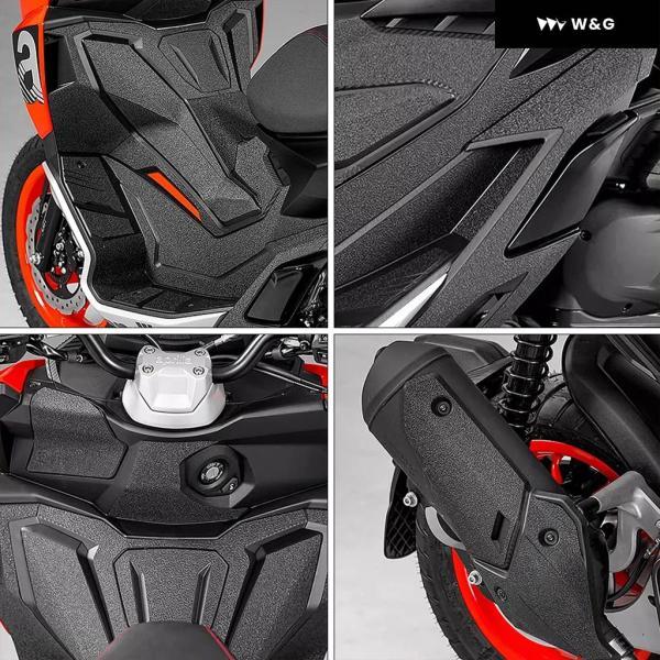 並行輸入品 SRGT 200 オートバイ バイク タンク パッド アーマー ステッカー フットペダル 厚型ゴム ステッカー アプリリア SR GT200の画像