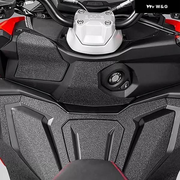 並行輸入品 SRGT 200 オートバイ バイク タンク パッド アーマー ステッカー フットペダル 厚型ゴム ステッカー アプリリア SR GT200の画像