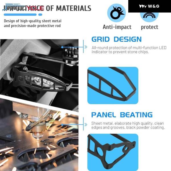 並行輸入品 BMW R1250GS R1250GS ADV R1200GS R1200GS ADVENTURE R1250RT オートバイ バイク ウィンカー フロントリアウィンカー LED インジケーター | ブランド登録なし | 02