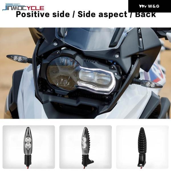 並行輸入品 BMW R1250GS R1250GS ADV R1200GS R1200GS ADVENTURE R1250RT オートバイ バイク ウィンカー フロントリアウィンカー LED インジケーター | ブランド登録なし | 05
