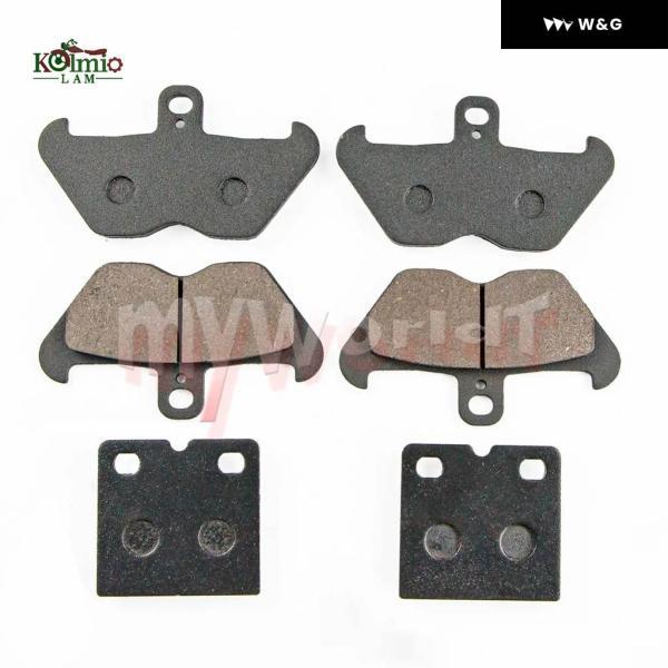 並行輸入品 BMW K100RS K1 K1100RS K1200RS R1100RS KL1100LT K1100LT オートバイ バイク フロント リアブレーキ パッド セットの画像