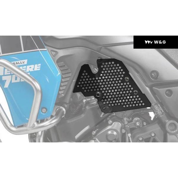 並行輸入品 ヤマハ テネレ 700 XTZ700 T7 XT700Z エンジン カバー ガード オートバイ バイク カバー スロットルカム プロテクター クラッド フラップ TENEの画像