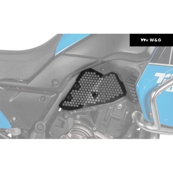 並行輸入品 ヤマハ テネレ 700 XTZ700 T7 XT700Z エンジン カバー ガード オートバイ バイク カバー スロットルカム プロテクター クラッド フラップ TENEの画像