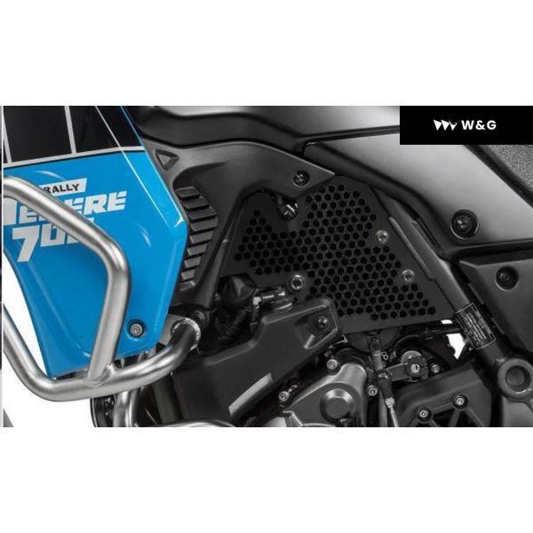 並行輸入品 ヤマハ テネレ 700 XTZ700 T7 XT700Z エンジン カバー ガード オートバイ バイク カバー スロットルカム プロテクター クラッド フラップ TENEの画像