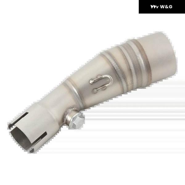 並行輸入品 スリップオン ヤマハ X MAX 300 XMAX250 XMAX300 2017 - 2022 オートバイ バイク 排気エスケープ 51MM ミドル ミッドリンク パイプの画像