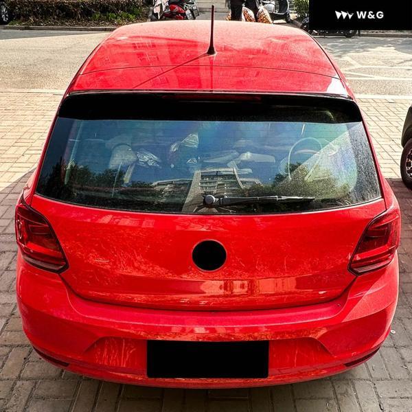 並行輸入品 ルーフスポイラー リアウィング トランク リップ ブーツ カバー フォルクスワーゲン VW ポロ 6R 6C 2009-2017の画像