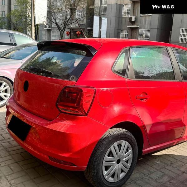 並行輸入品 ルーフスポイラー リアウィング トランク リップ ブーツ カバー フォルクスワーゲン VW ポロ 6R 6C 2009-2017の画像