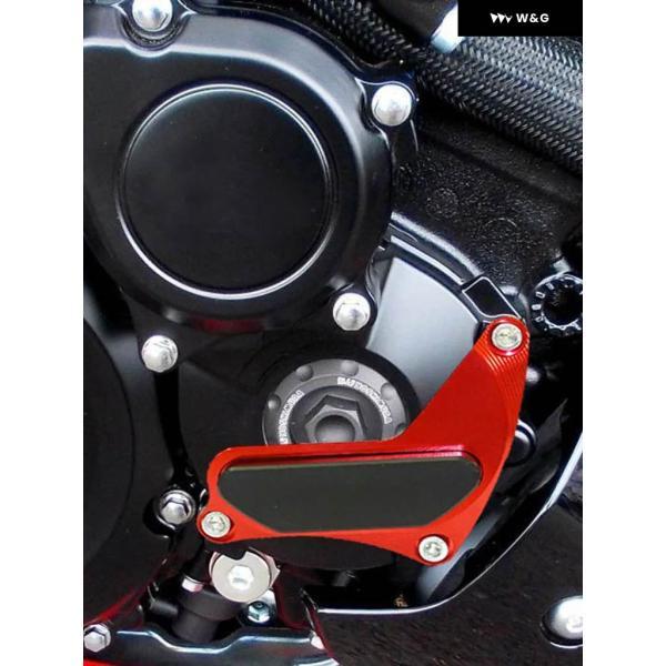 並行輸入品 CNC 右 エンジン クラッチカバー ガード クラッシュ パッド スライダー プロテクター スズキ GSXR GSX-R 600 750 GSXR600 GSXR750 1996-99_3