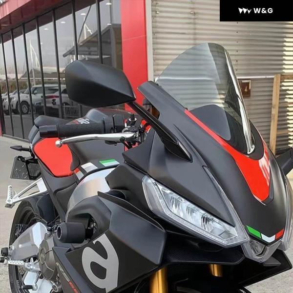 並行輸入品 アプリリア RSV4 2022 2023 RS V4 ウィンドスクリーン オートバイ バイク アクセサリー ウィンドシールド ウィンドデフレクタースクリーン ダブ_1