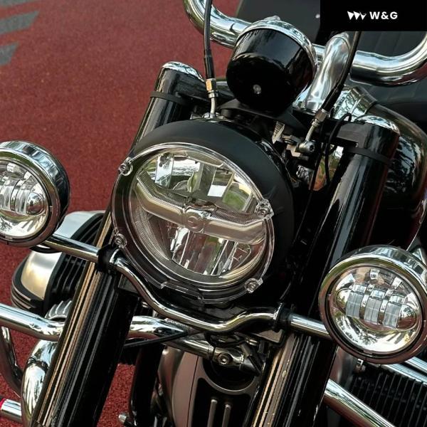 並行輸入品 ヘッドライト プロテクター グリル ガードカバー BMW R18 CLASSIC 2020-2025 R12 NINET ...