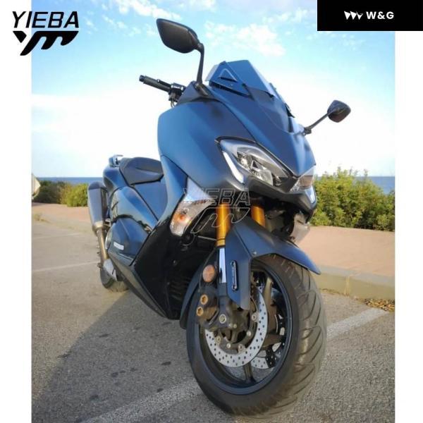 並行輸入品 ヤマハ TMAX530 560 2017 2018 2019 TMAX560 オートバイ バイク 部品 2020 2021 ウインドシールドスクリーン ダブルバブル エクステンションキ