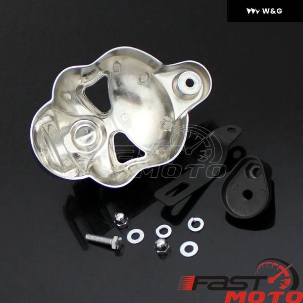 ブランド登録なし - 並行輸入品 自動二輪車 自動二輪車 クロームスカルヘッドホーンカバー カウベルホーンカバー 付き添い人 ハーレー 運動競技はやりっ子 表どおり読み込む エレクトラ グラ