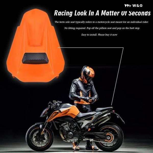 並行輸入品 DUKE 790 890 リアピリオンパッセンジャーシートカバー フェアリング カウルスタイラースポイラー KTM DUKE790 2018-2024 オートバイ バイク ア_2
