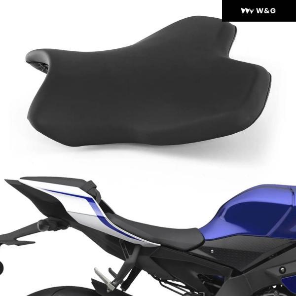 並行輸入品 オートバイ バイク ブラックフロント リアドライバー/パッセンジャーシート ヤマハ R1M 2015-2024 R1S 2016-2018の画像