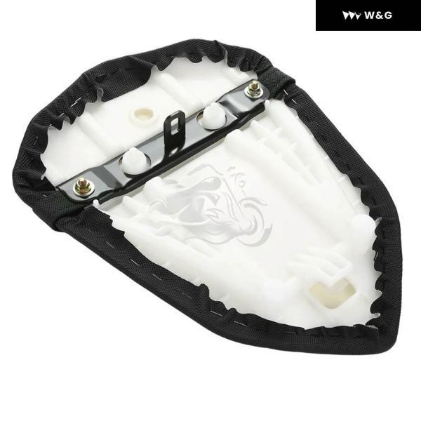 並行輸入品 2007 - 2012 カワサキ Z750 ZR750 ブラック オートバイ バイク アクセサリー リアシート パッセンジャー クッション ピリオン 2008 2009 2010_2