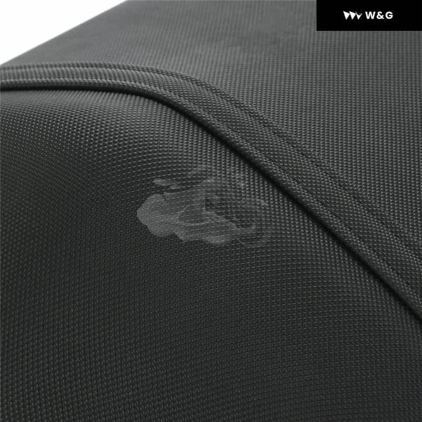 並行輸入品 2007 - 2012 カワサキ Z750 ZR750 ブラック オートバイ バイク アクセサリー リアシート パッセンジャー クッション ピリオン 2008 2009 2010_4