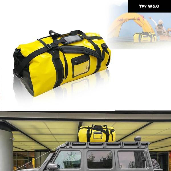 並行輸入品 120L オートバイ バイク 防水 テールバッグ ツーリング アウトドア ドライラゲッジロールパックバッグ オートバイ バイク ラゲッジバックパックの画像
