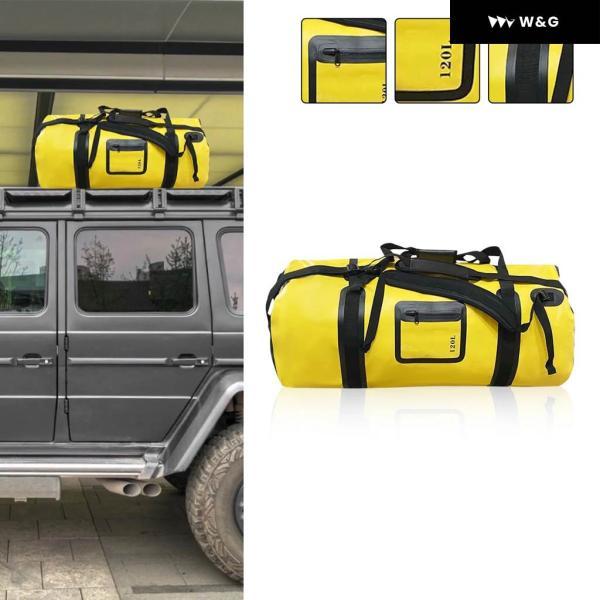 並行輸入品 120L オートバイ バイク 防水 テールバッグ ツーリング アウトドア ドライラゲッジロールパックバッグ オートバイ バイク ラゲッジバックパックの画像