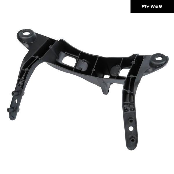 並行輸入品 ブラックフロントアッパーステー フェアリング ブラケット スズキ GSX-R750 2004-2005 オートバイ バイク アクセサリーの画像