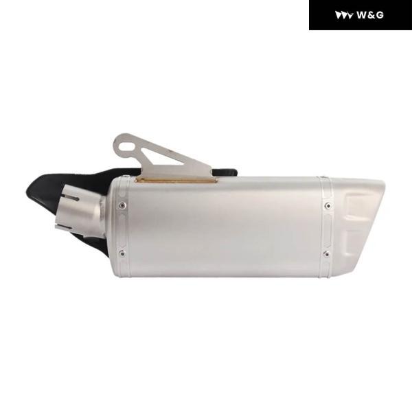 並行輸入品 オートバイ バイク 排気 エスケープ マフラー ミドルリンク パイプ ヒートシールド チューブ スリップオン ヤマハ R1M MT10 2015 - 2024_4