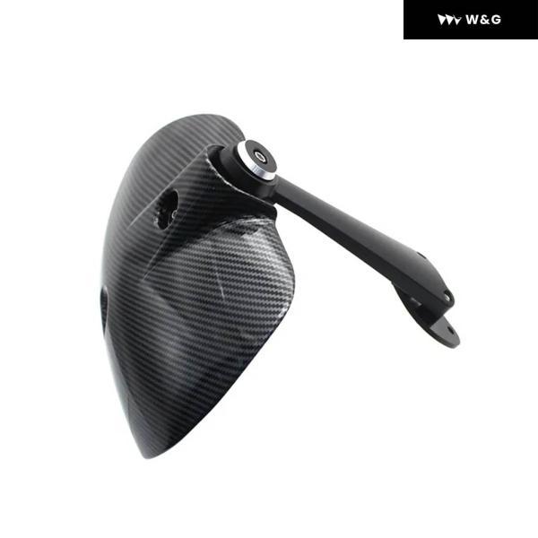 並行輸入品 BMW RNINET カーボンルック マッド スプラッシュガード カバー ホイールハガー リア マッドガード ブラケット R NINE T R9T PURE RACER URBANの画像