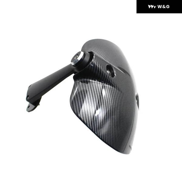 並行輸入品 BMW RNINET カーボンルック マッド スプラッシュガード カバー ホイールハガー リア マッドガード ブラケット R NINE T R9T PURE RACER URBANの画像