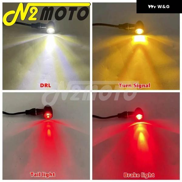 並行輸入品 オートバイ バイク BULLET 3IN1 LED ウィンカー テールライト DRL マウント ブラケット 付き ハーレー スポーツスター S RH1250S 21年以降 フロ_5