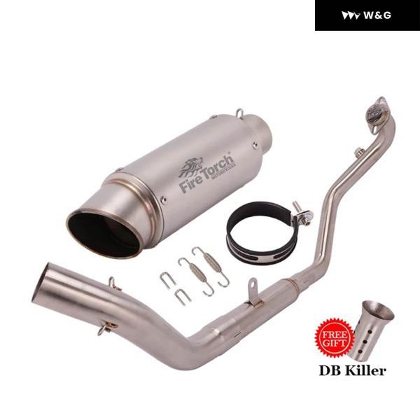 並行輸入品 スリップオン CFMOTO NK250 NK250SR NK300 NK300SR 300SR 250NK NK250SH オートバイ バイク 排気 システム エスケープ フロントリンク パイプ_2