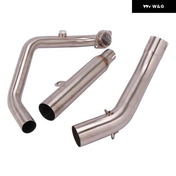 並行輸入品 スリップオン CFMOTO NK250 NK250SR NK300 NK300SR 300SR 250NK NK250SH オートバイ バイク 排気 システム エスケープ フロントリンク パイプ_4