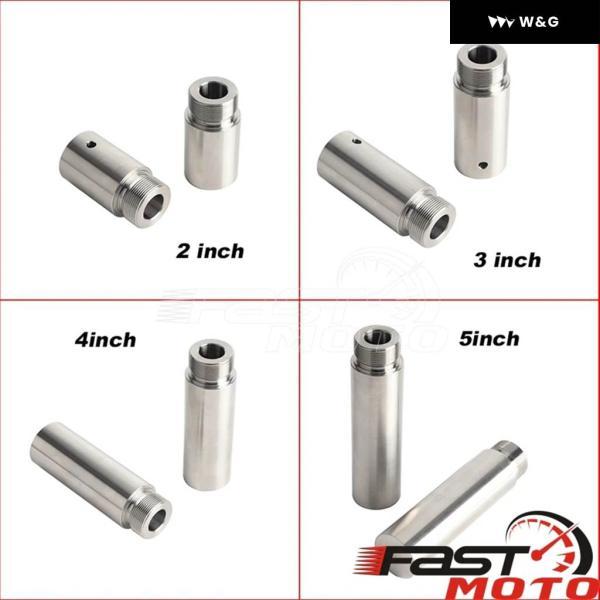 並行輸入品 オートバイ バイク アクセサリー 39MM フォーク チューブ 2インチ 5インチ 3インチ 4インチ エクステンション ハーレー ダイナ グライド FXD ス_2