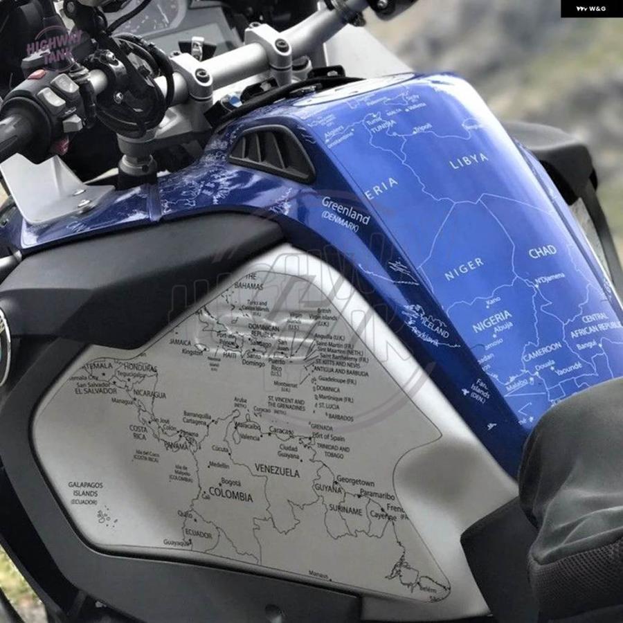 並行輸入品クリア バイク フルグラフィックキット クリア ステッカー BMW R1200GS R1250GS LC アドベンチャー 2014-2022_7