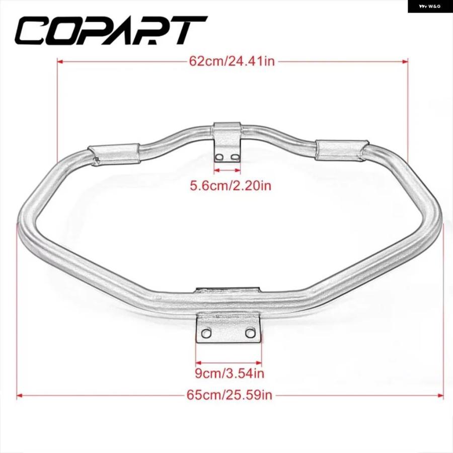 並行輸入品クラッシュ バー バンパー ハーレー スポーツスター XL1200 XL883 アイアン 883 2004-2023 対応 バイク エンジン ガード プロテクターの画像