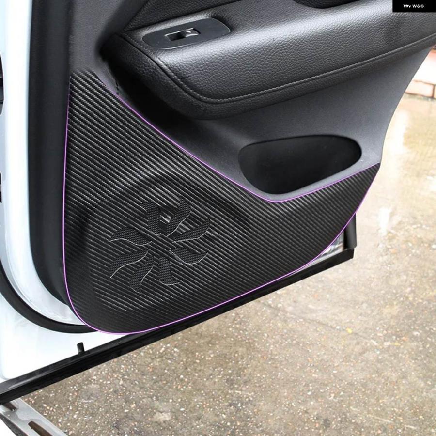 並行輸入品ボルボ XC60 ドアアンチキック パッド 特殊 パッド 4ドア フィルム 2018-2023 | ブランド登録なし | 02