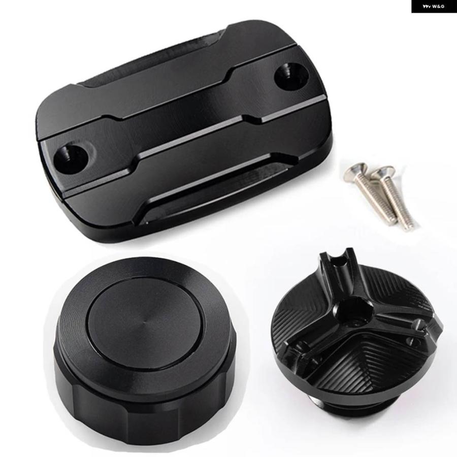 並行輸入品ヤマハ YZF R25 YZF-R25 YZFR25 YZF/R25 アクセサリー オートバイ フロント リア ブレーキフルード キャップとオイル注入ポート | ブランド登録なし | 15